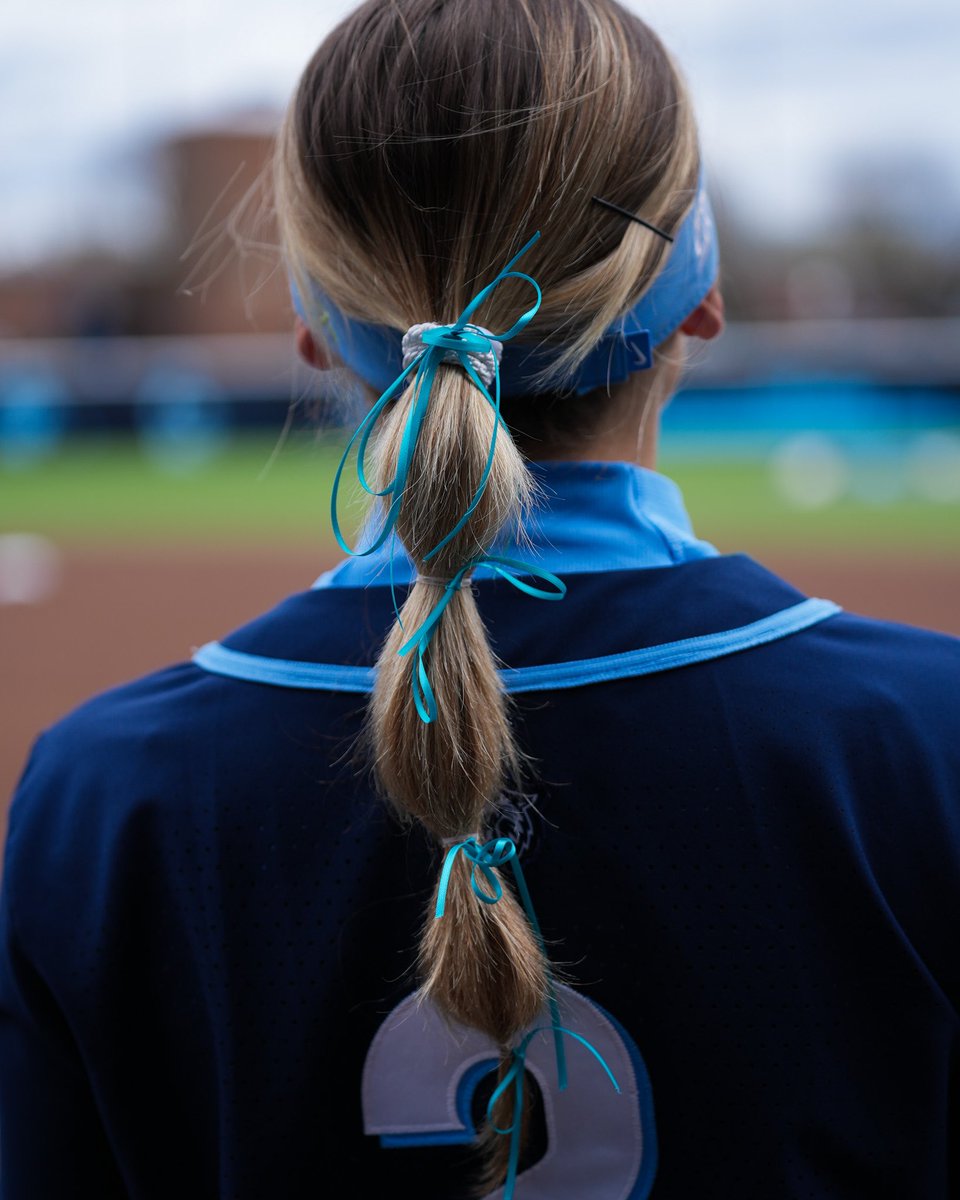 VUSoftball's tweet image. Today we joined @HailStateSB in wearing teal to support the fight against Ovarian Cancer! #AllforAlex 🦋
