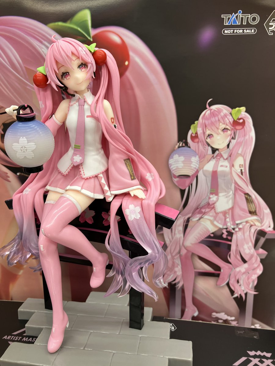 ﾟ。+゜*。ﾟ 桜の季節に 桜ミク🌸 ｡・ﾟ。+゜*。ﾟ ＼プライズで登場中