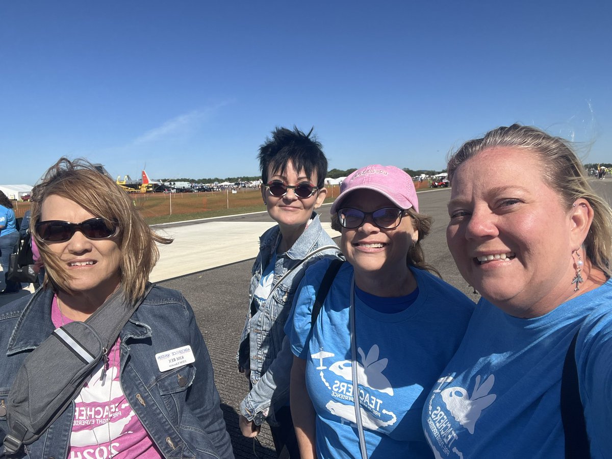 Thank you, Aerospace Center for Excellence for an amazing teacher day at the 2024 Sun N Fun! #PolkSci