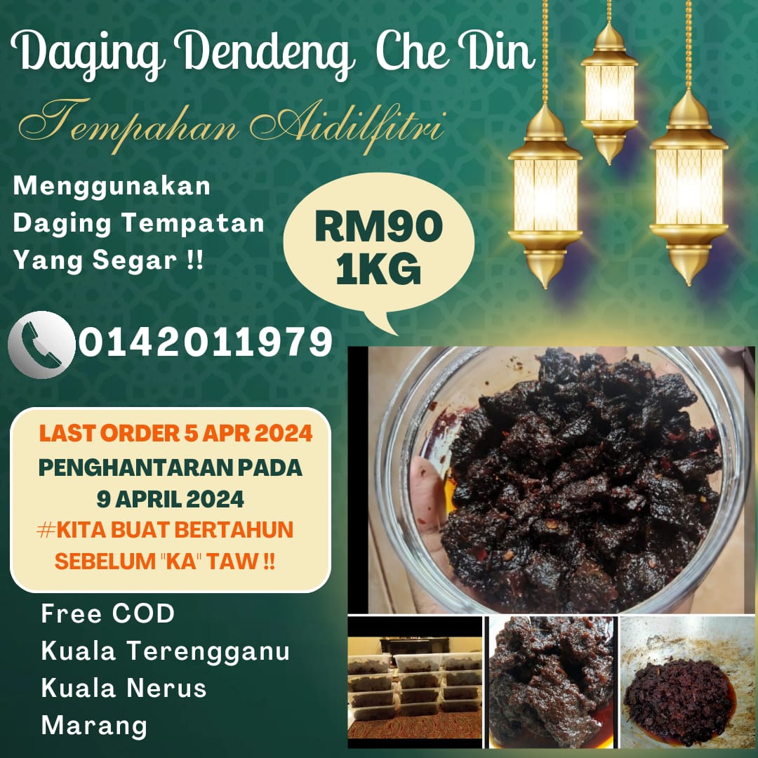 ZilahNor1's tweet photo. @yentheeb40 laki #kakLa rancak jgk jual dendeng start 2016 &amp; time PKP dulu2 . pastu dh jarang open order  .. tp Raya 2024 onzzz  😊 https://t.co/vAJIywGXp7