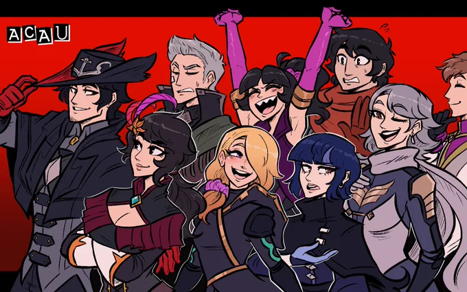 looks like p5x revealed some new thieves, not bait at all... (happy 6th anni for acau~) 