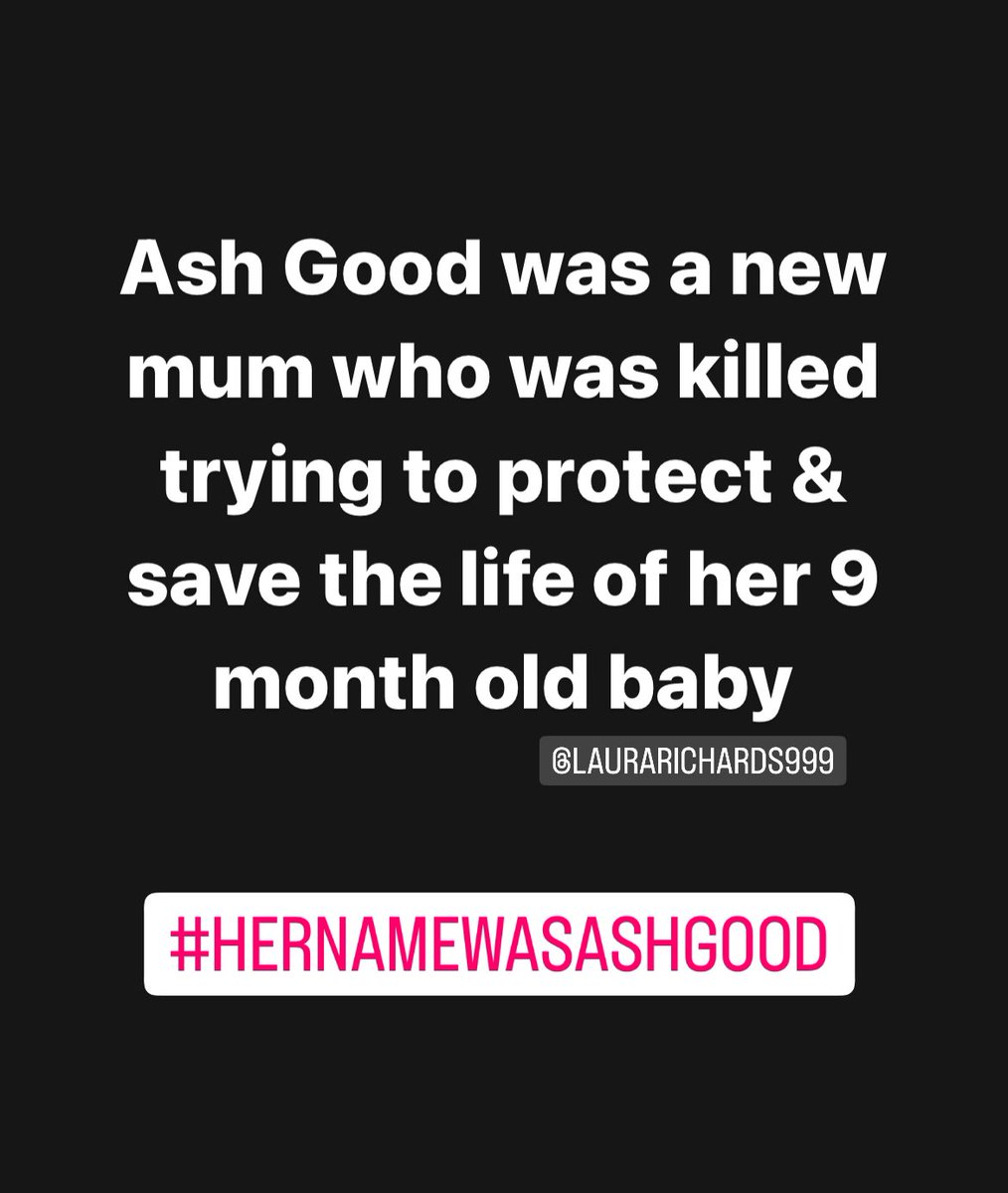 I’m thinking about Ash Good and her precious 9 month old she fought hard to save💔 They were the first that he targeted in Bondai. 

I’m praying for her baby & family & the other victims & their families. 

#HerNameWasAshGood  #MaleViolence #MaleEntitlement  #Bondai #Australia