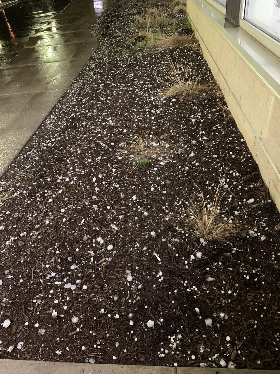 RADicalD's tweet photo. @wxgeoff , @mtrdevinbiggs and little hail around 9:30 in the Minocqua area. https://t.co/xvsYbp7dTG