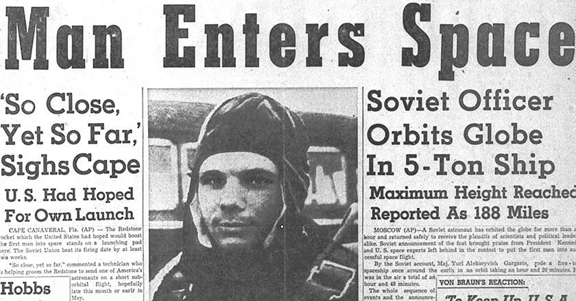 63 years ago … on April 12, 1961, the first human traveled into space and returned safely. 🚀💫 The day #YuriGagarin flew is now recognized as International Day of #HumanSpaceFlight. A little over 8 years later, the first humans walked on the Moon. (July, 1969)