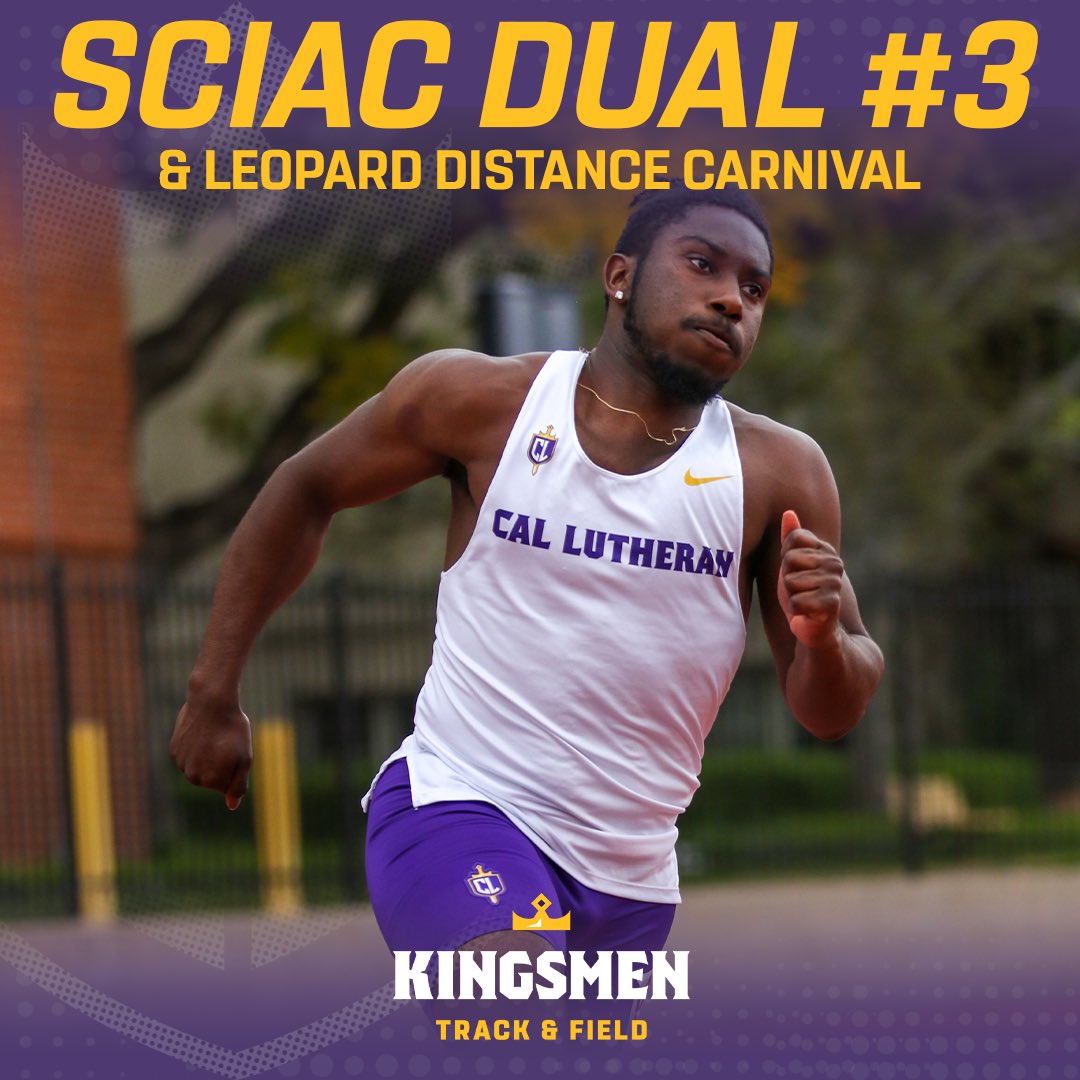 The Regals and Kingsmen track and field teams combined for five event wins and many more runner-up and third-place finishes at SCIAC #3! #OwnTheThrone