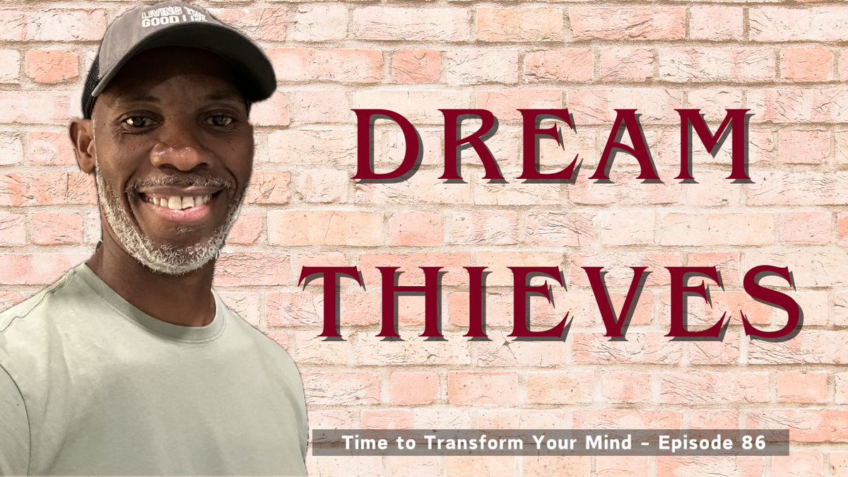 Pierre_Laguerre's tweet image. In today’s episode #86 of our 100-Day Challenge, the topic is “Dream Thieves: Friends and Family.”

Watch Now at timetotransformyourmind.com/ep86
#DailyMotivator #Transformation #SpiritualMentor #100DayChallenge #Episode86 #DreamThieves  #Power #Faith #Discipleship #Kingdom #KingdomLaws