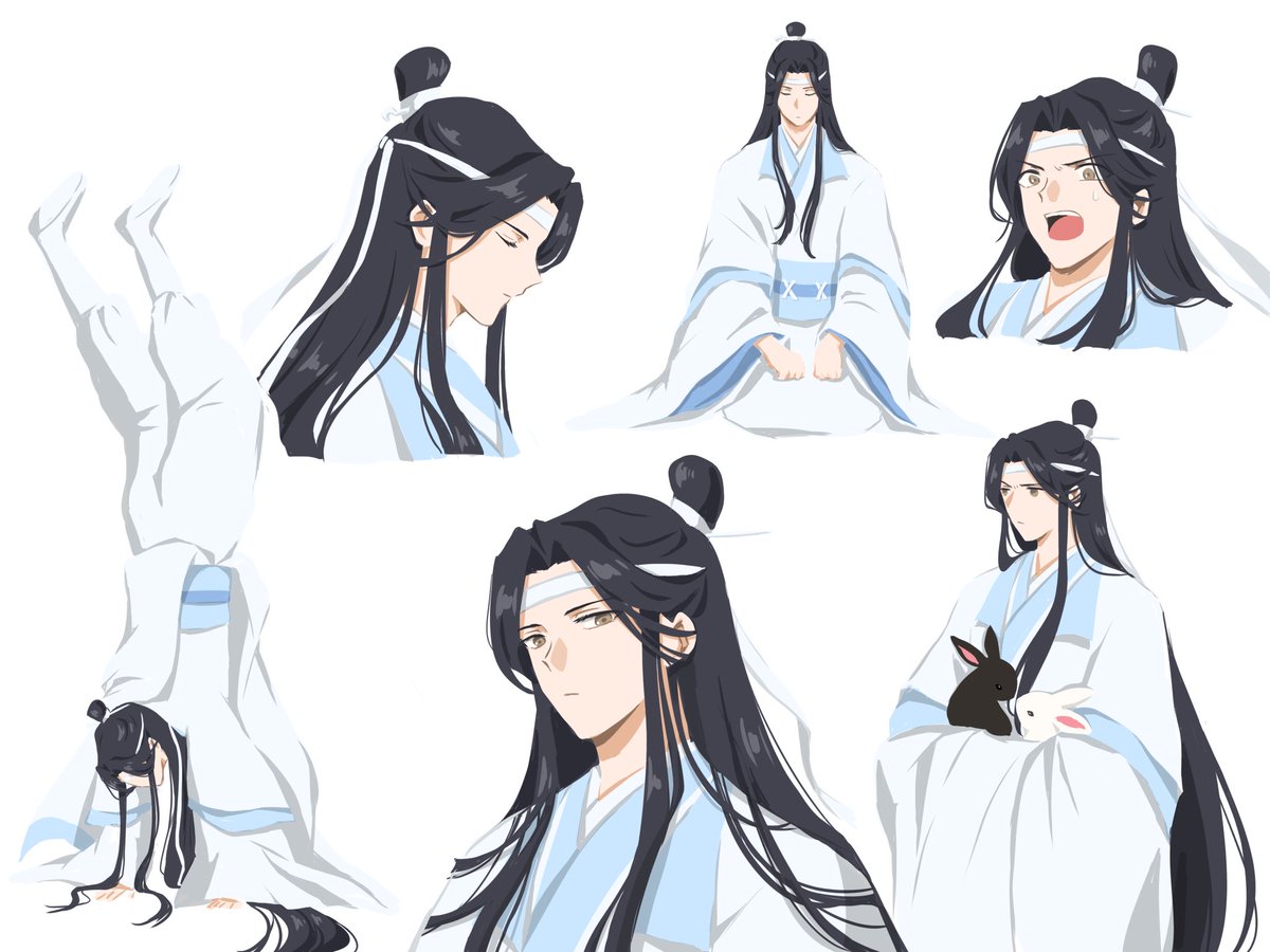 「座学時代。#MDZS   #魔道祖師 」|PARKOのイラスト