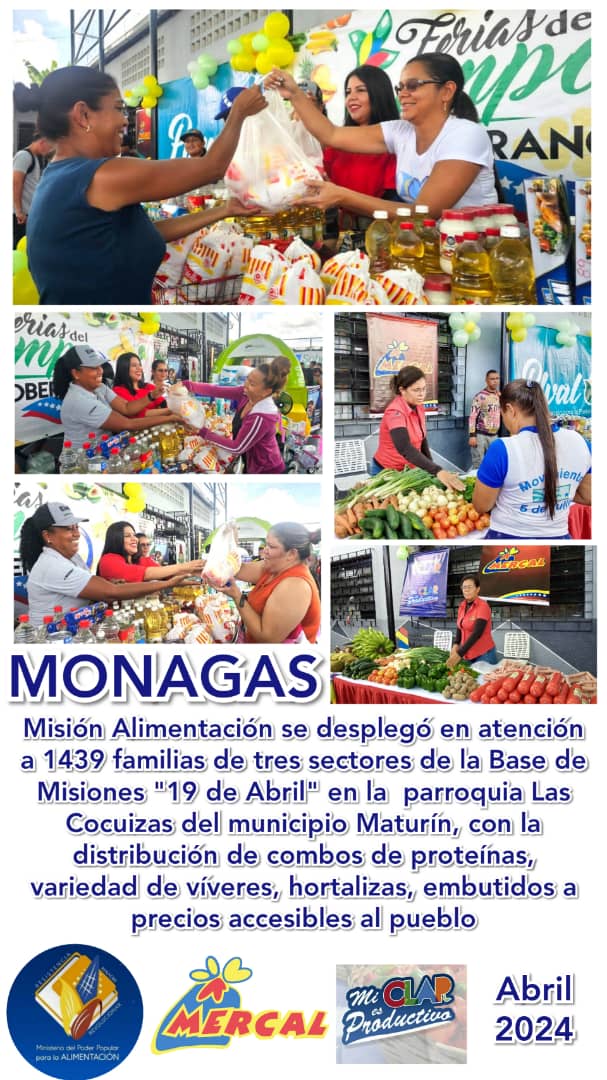 Monagas Alimenta tweet media