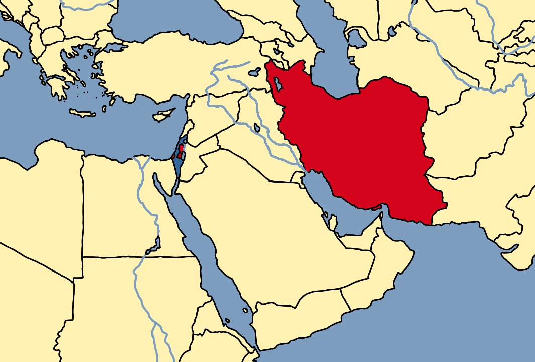 Países en guerra con Israel o que por lo menos atacaron al mismo (puse a todo palestina sin querer)