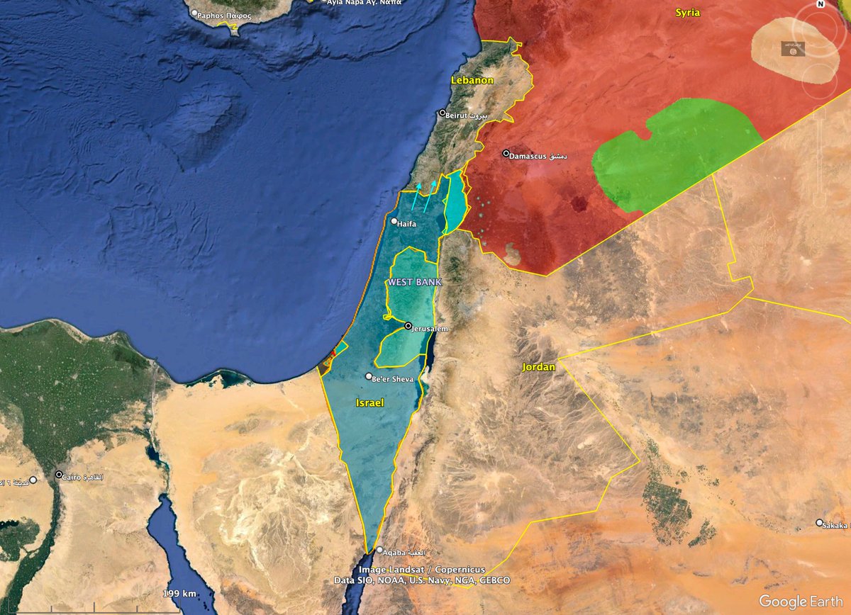 Israeli Forces are striking dozens of positions in Lebanon, after Hezbollah fired MRLS missiles into Israel. The airspace over Israel has been closed for all international and national flights. Source: Telegram / Amit Segal