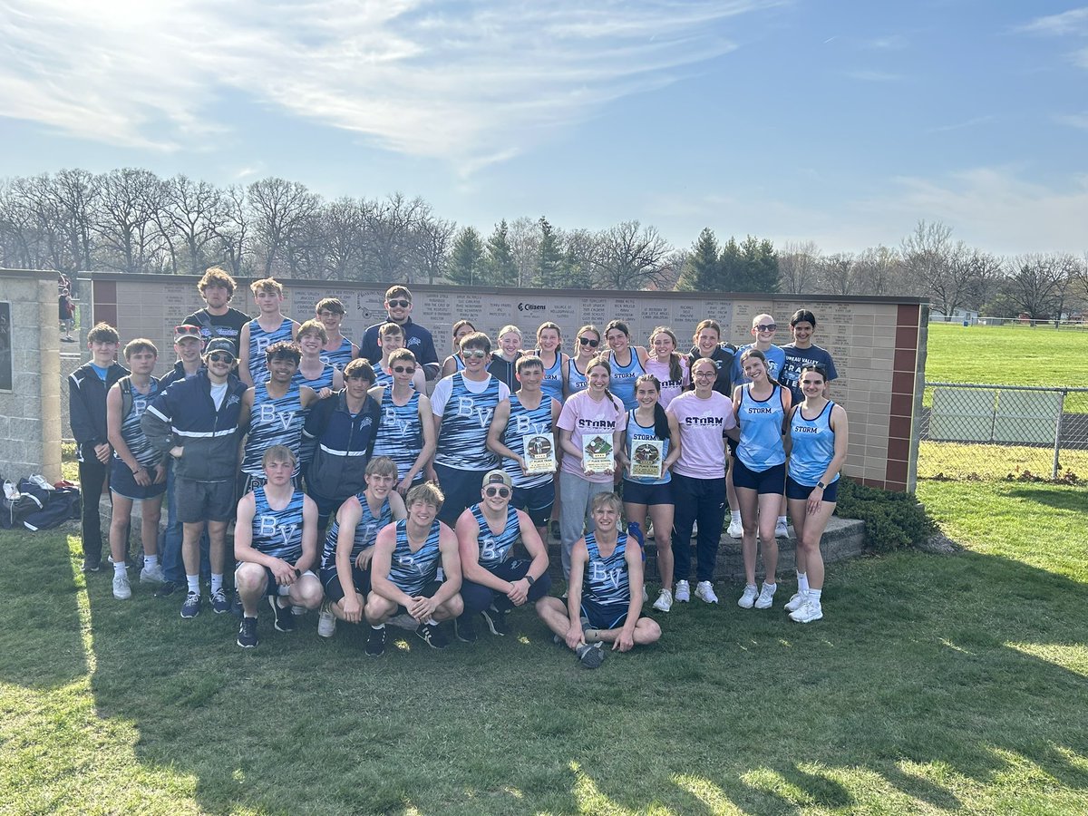 Capitalized on GREAT weather and had some Amazing performances at Hall’s Rollie Morris invite today! Boys team title, Girls Team Title….And we combined for the Coed Title as well!!!