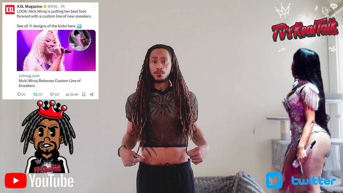 TJsRealTalk's tweet photo. 🗣 #TJsRealTalk 👑 #NickiMinaj Defining Rap & More
🛑Subscribe Comment Like Share🛑
#YouTube 🔗 https://t.co/m3XJIaakjv https://t.co/Py7H8PwDWf