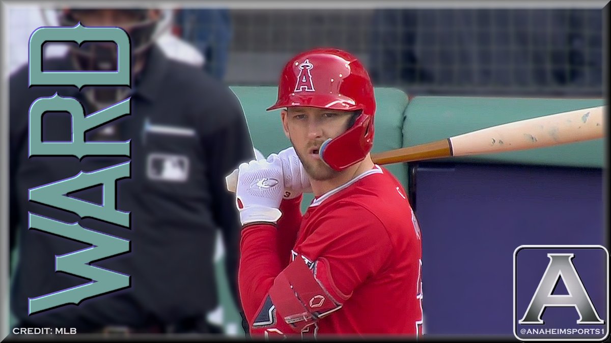 Note: ✏️ Our Angels Player of the Game 🏆 Taylor Ward 4AB 2H 1R 2RBI 1HR💥 #LAAvsBOS #RepTheHalo