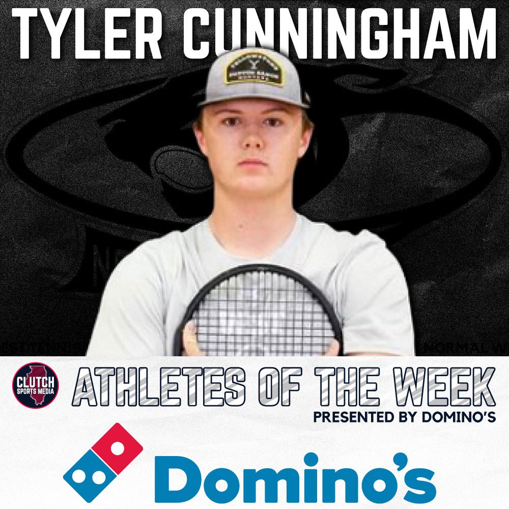 Congratulations to our latest winners of CSM Spring Athletes of the Week, presented by @dominos, Tremont’s Maia Lorengo and Normal West’s Tyler Cunningham! Read more about our winners here: clutchsportsil.com/post/tremont-s… #ClutchUp