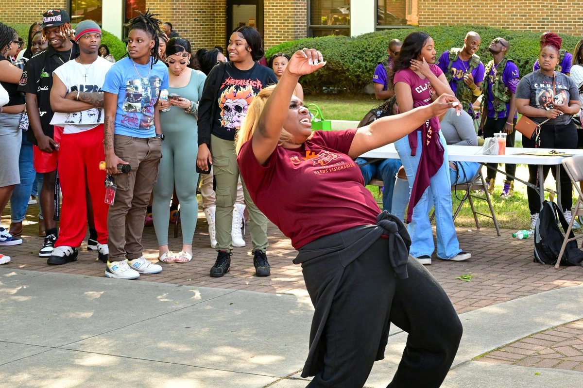 ClaflinComm's tweet photo. Kids celebrate at CALABASH 24!! #cbash24 #claflinuniversity https://t.co/9BL4yCxNDH