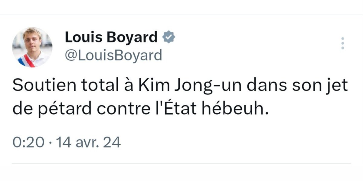 🔴🚨URGENT – Tensions au Moyen-Orient, la réaction de Louis Boyard vient de tomber.