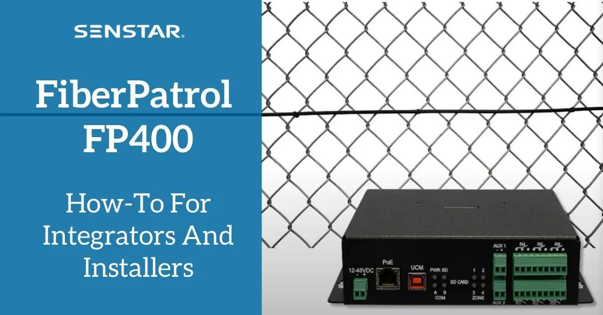 SenstarCorp's tweet image. To assist #SystemIntegrators and installers, #Senstar has prepared a set of concise instructional “how-to” videos for the FiberPatrol FP400, covering everything from site planning to physical installation to I/O configuration.
➜ buff.ly/3yOCVHL
#SecuritySolutions