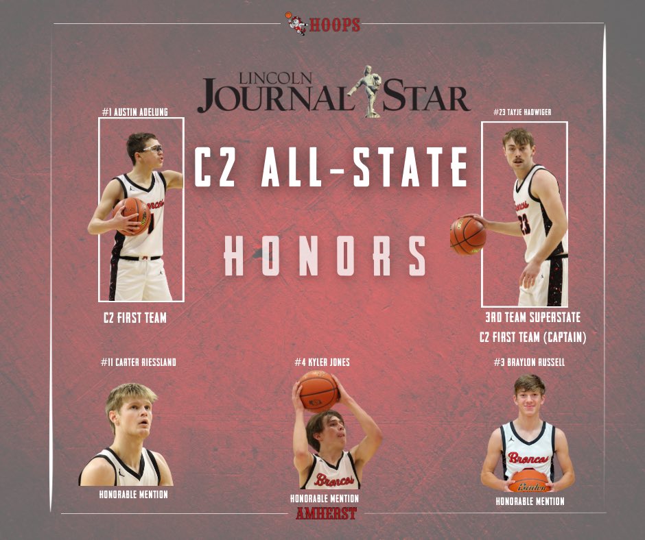 Lincoln Journal Star honors from last weekend. Congrats to these 5! Much deserved honors! 🏅