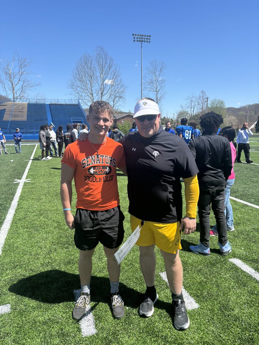 Had a great time @MSUEaglesFB today! Really excited to come back for camp! Thanks again for the opportunity @CoachEverhart!!