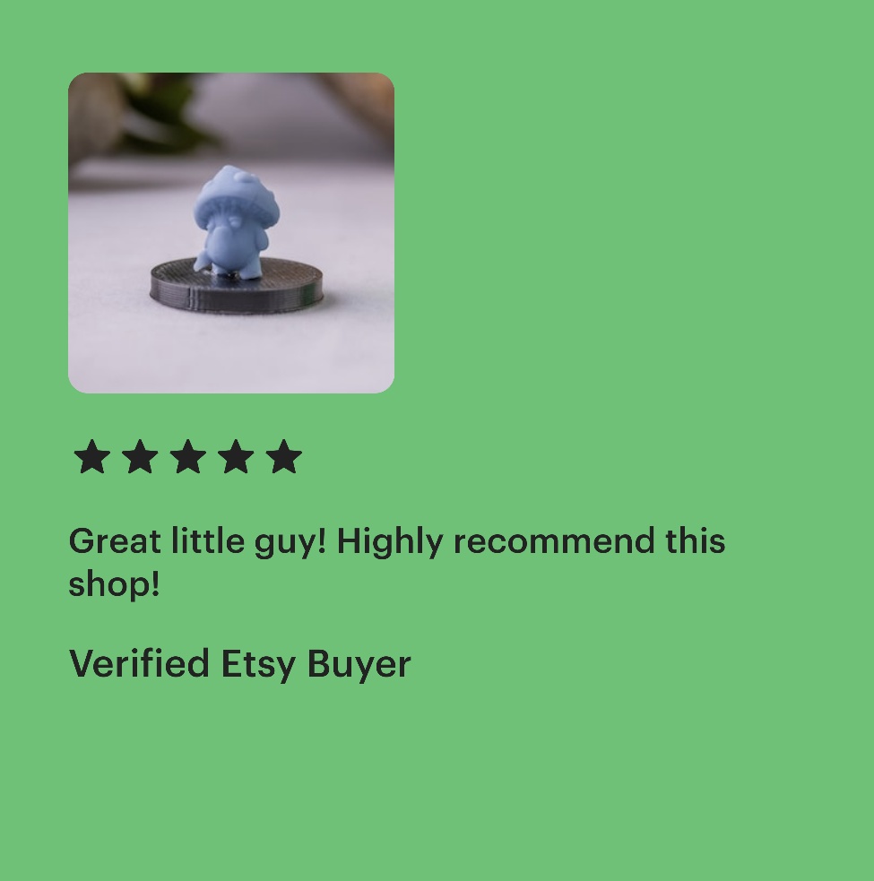 Loving the great reviews 😊⭐⭐⭐⭐⭐

epicsnstuffs.etsy.com

myminifactory.com/users/EpicsNSt…

#dnde5 #dnd #dungeonsanddragons #dungeonsanddragonsart  #minaturepainting #rpgminis #dndcharacter #3dprinting #3dprint   #humblefolk #phozen #elegoo #3d #etsyuk #etsy