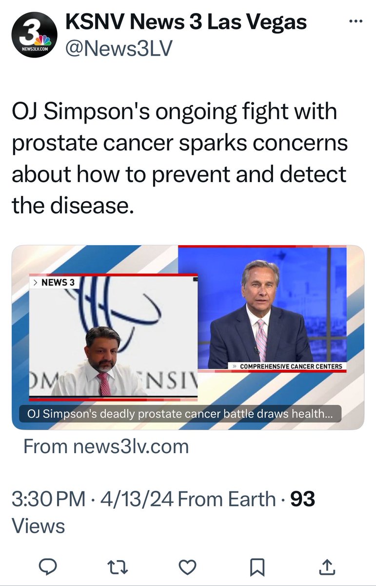 I’m all for raising awareness of any cancer and the importance of screening. But linking it to a double murderer is kinda gross.