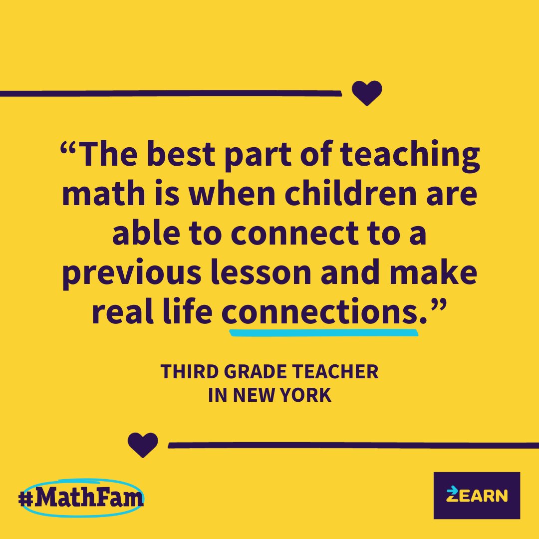 💡What’s your favorite part of teaching math? 

#ITeachMath