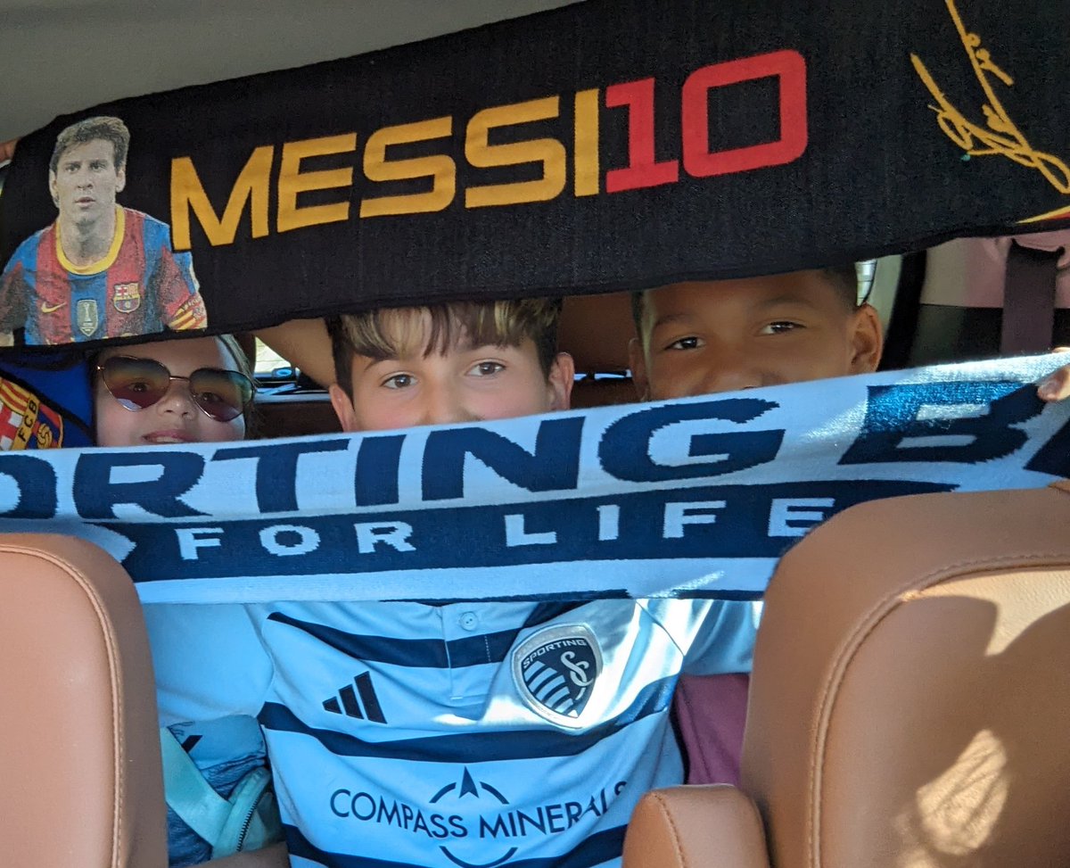 So excited we finally get to see the GOAT in person!!! Let's go <a href="/SportingKC/">Sporting Kansas City</a> and <a href="/WeAreMessi/">We Are Messi 🔟</a>