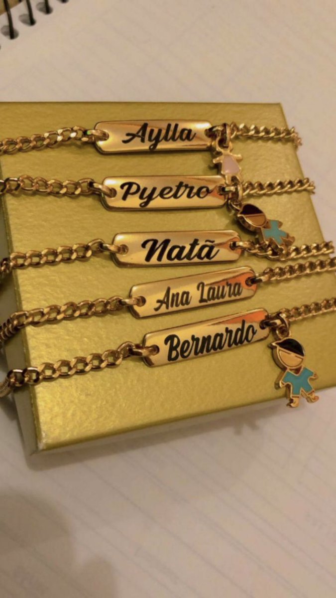 PatyQuadros2's tweet photo. Pulseira infantil banhada a ouro, 1 ano de garantia! 🥰 https://t.co/utm6Gfc4bL