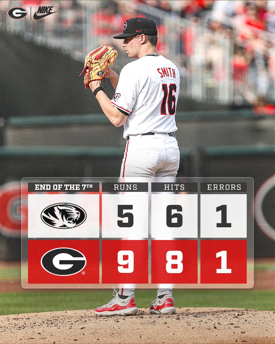 Georgia holds strong after the stretch. #GoDawgs