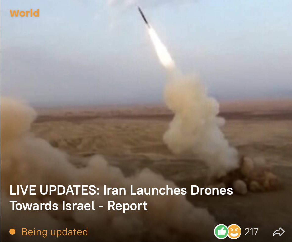 RayJPolitics1's tweet image. Sputnik link👉 sputnikglobe.com/20240413/live-…

NAZI Israel,

You reap what you sow you evil sadistic son of a bitches!!! 🇮🇱👉🖕

#PaybackTime🇮🇱😮💥👋😬🇮🇷