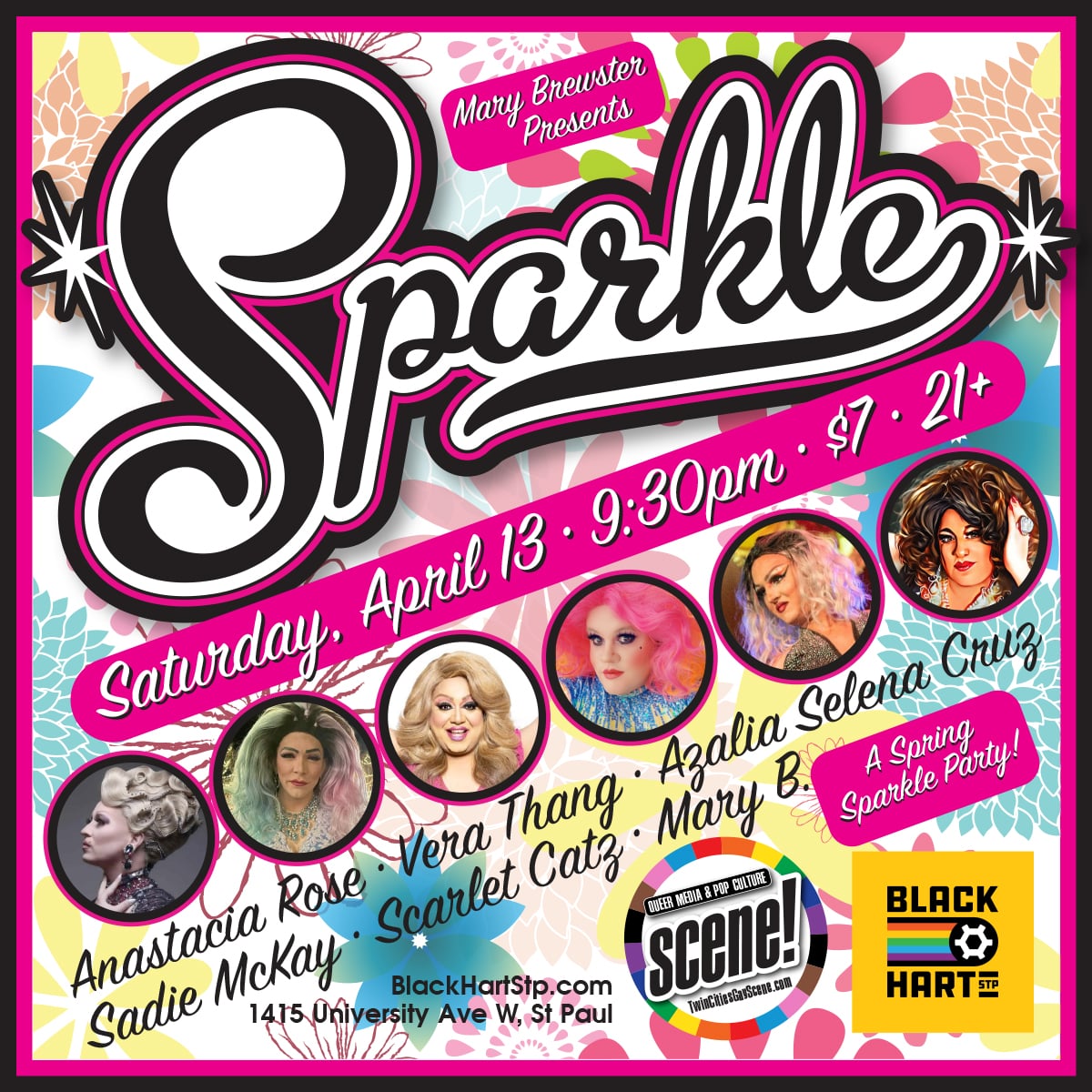marybrewster's tweet photo. Tonight we SPARKLE at @BlackHartSTP ! https://t.co/xCXQBVaeov