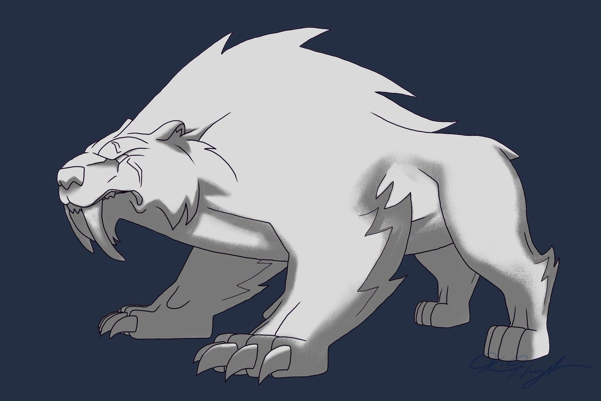 khevinz_art's tweet photo. "Biger's Full-Body"
.
.
.
#biger #ocart #originalcharacterart #creaturedesign #smilodon https://t.co/9rggesev6R