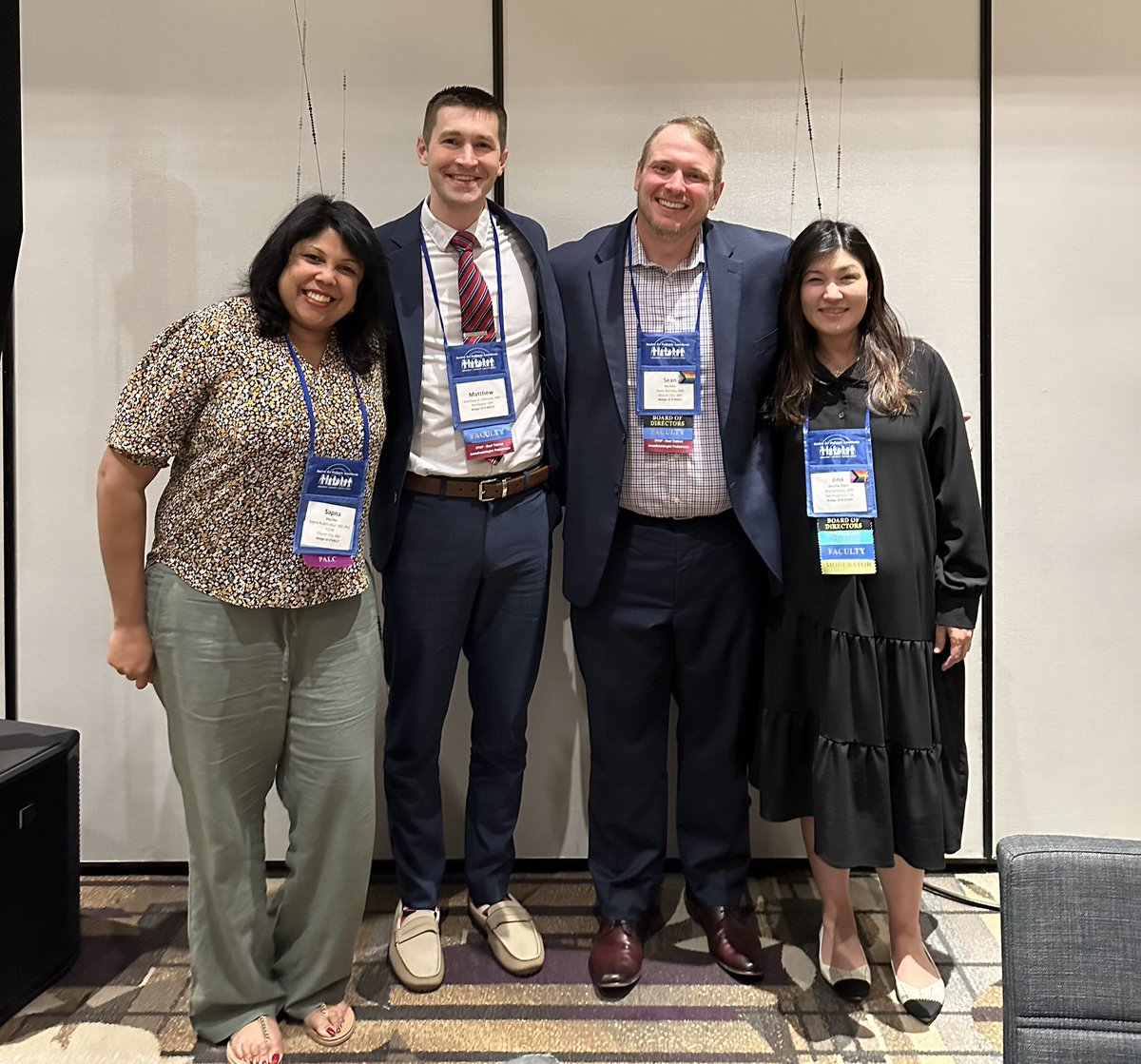Anjana Kundu, MD (@kiddockundu) on Twitter photo Fantastic panel on leveraging #SoMe for professional development by <a href="/SapnaKmd/">Sapna Kudchadkar, MD, PhD</a> <a href="/DrSeanBarnes/">Sean Barnes (he/him), MD, MBA</a> <a href="/JinaSinskeyMD/">Jina Sinskey, MD, FASA</a> <a href="/PedsGasDoc/">Matthew DiGiusto, MD, FAAP</a>
#PedsAnes24 Fantastic panel on leveraging #SoMe for professional development by <a href="/SapnaKmd/">Sapna Kudchadkar, MD, PhD</a> <a href="/DrSeanBarnes/">Sean Barnes (he/him), MD, MBA</a> <a href="/JinaSinskeyMD/">Jina Sinskey, MD, FASA</a> <a href="/PedsGasDoc/">Matthew DiGiusto, MD, FAAP</a>
#PedsAnes24
