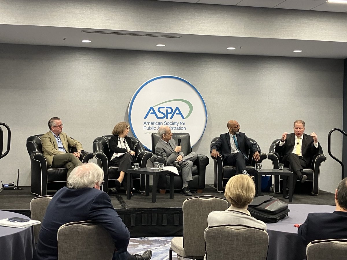 ASPANational's tweet photo. #ASPA2024 - talking about Chevron deference with #ASPACAP and @GreeneBarrett! Excellent session underway and thank you to hear experts discussing this case. https://t.co/UYe7D8R6q8
