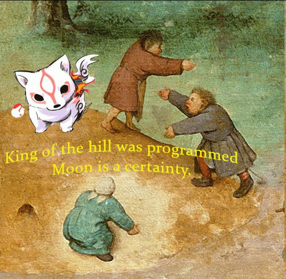 Okami_Sol's tweet photo. $OKAMI IS GOING TO THE MOON 

KING OF THE HILL ✅
MOON SOON⌛

$SOL $BOME $WAR $NORM $WIF $PUPS https://t.co/HD5nFpLFGb