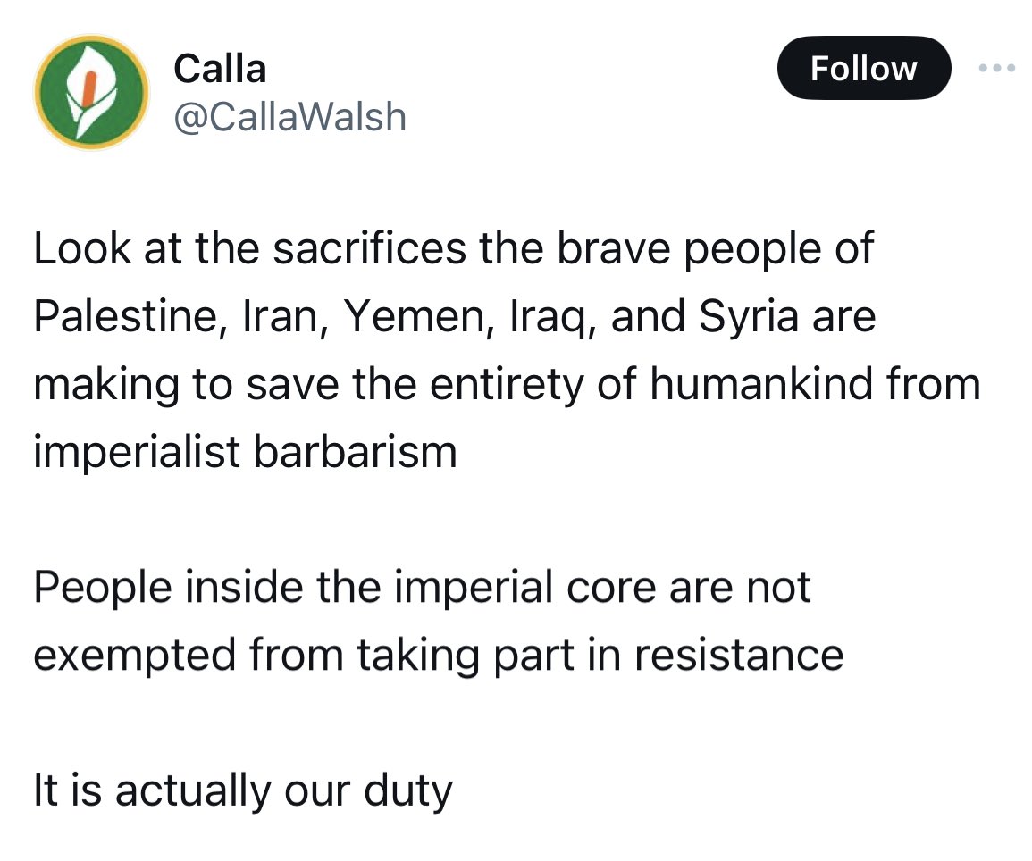 The lives of civilians across the Middle East have been turned completely upside down tonight because of Iran. Assad is bombing Syrian civilians as we speak and Yemenis in Taizz don't have water. They are not 'sacrificing' anything for you. They are being sacrificed by Tehran.