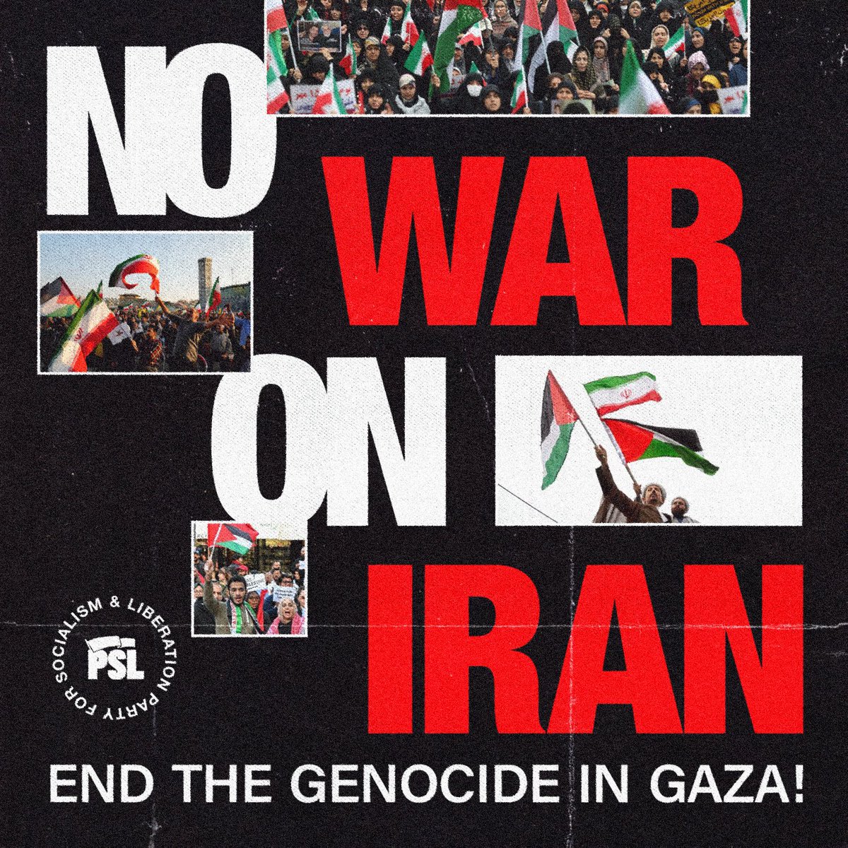 After Israel bombed the Iranian Embassy in Damascus, Iran has responded to this act of war. This should not be used as a pretext for further escalation by Israel or Biden. The US-Israeli genocide in Gaza must come to an end — only this can remove the threat of a regional war!