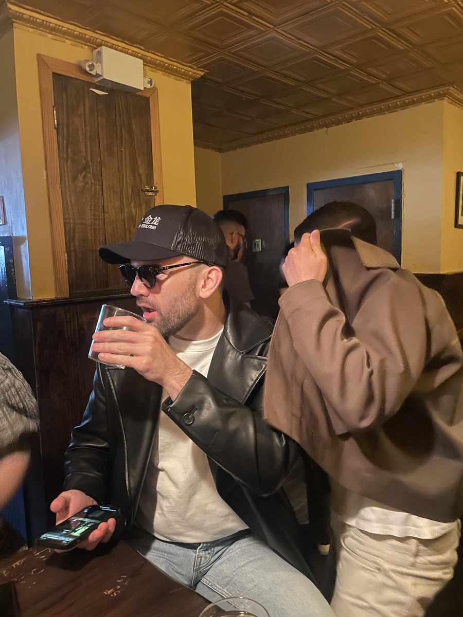 zachary quinto and george santos spotted in undisclosed greenwich village bar
