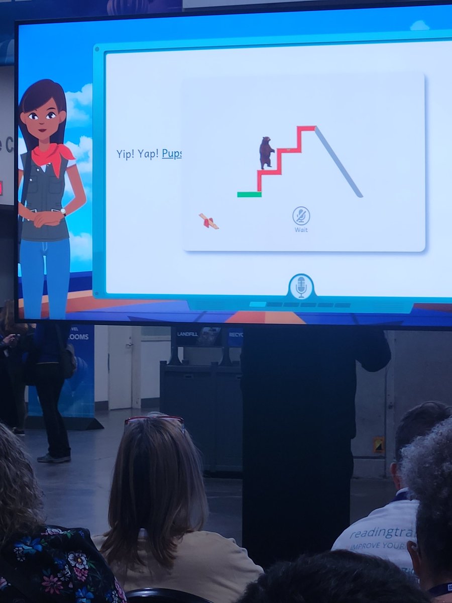 Learning about <a href="/AmiraLearning/">Amira</a> while at #asugsvairshow,  thanks for the invite <a href="/GabyLozanoEP/">Gaby Lozano</a>! This is amazing!  #Education #AI #literacy #edtech #edchat #asugsvsummit