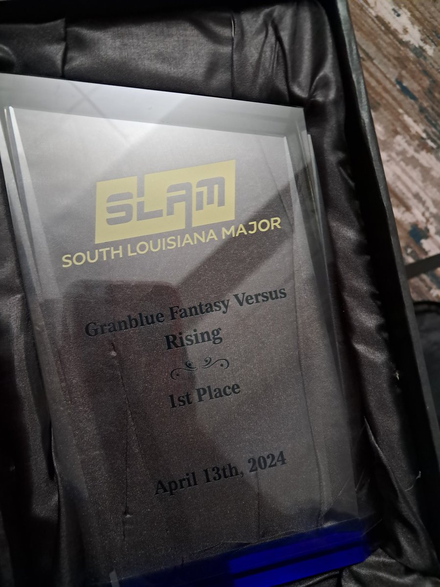 I won GBVSR at South Louisiana Major 2024!!! 🫡

my first tournament win in this game! Let's gooooooo 🥳