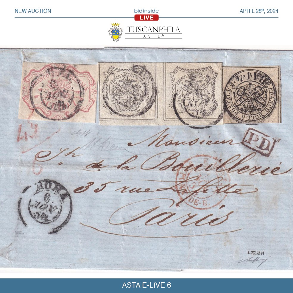 BidInside's tweet photo. #BIDINSIDE ASTE 
https://t.co/KyNCwc6Xdb

#BertolamiFineArt LIVE
https://t.co/3xz7zoyUmU

#NumismaticaPicena
https://t.co/CRgVGKpk9b

#Tuscanphila LIVE
https://t.co/AnDRsMMX0e

#philately #filatelia #numismatica #numismatic #phaleristic #militaria #auction #auktionen #subasta https://t.co/9r9gkeUKvA