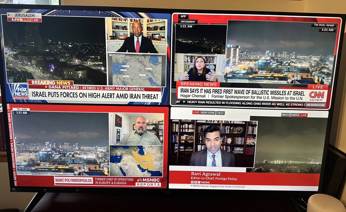 sajahq's tweet photo. As we enter a new phase in the war in the Middle East, SAJA will be tracking media appearances and bylines by South Asian journos &amp; experts. Please send items in the comments or to president@saja.org

On BBC, @RaviReports, EIC of @ForeignPolicy, explaining what we know.
1/ https://t.co/orrpXySw49