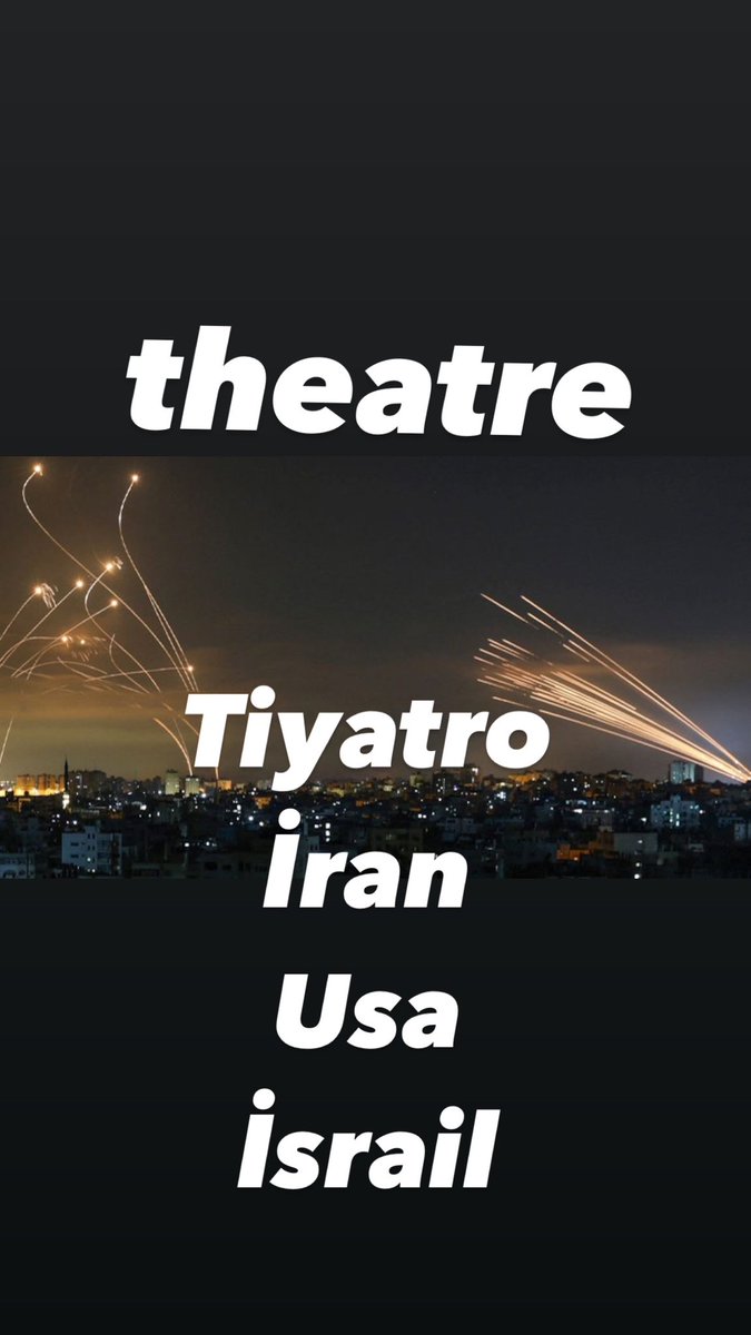 The biggest enemies of Islam and Muslims are Iran, USA and Israel. These enemies do not bite each other. theatre islam ın ve müslümanların en büyük düşmanları iran abd istail bu düşmanlar birbirlerini ısırmazlar Tiyatro #BREAKING (@N12News ) #IsraelIranWar #ısrael #Iran
