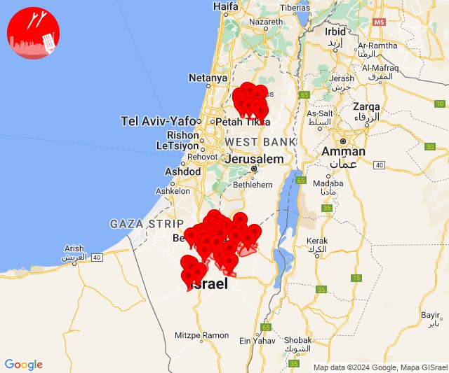Eren50855570's tweet photo. NOW! 🇮🇷🇮🇱 Israel Red Alert warning system
#Israel #Iran https://t.co/ag24IMaVXj