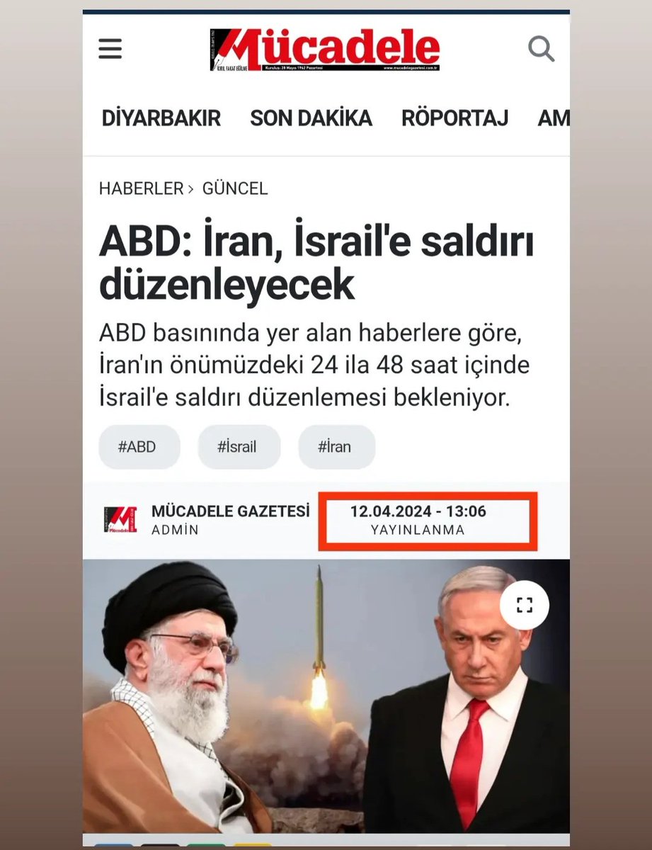 Bundan 2 gün önce Amerika basınının yazdığı haberi sitemize eklemiştik. Saldırının olacağı kamuoyuna yansımıştı. 24 veya 48 saat boyunca dünya kamuoyu ise güncel yaşantılarına bakıyordu...