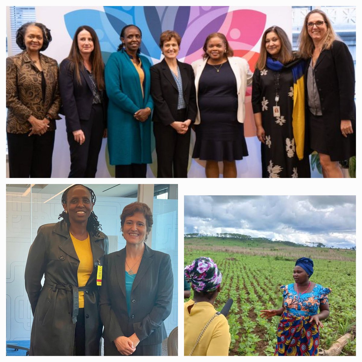 Had a great week in Washgtn DC. Leaders across institutions met to discuss how to partner for stronger Food Systems in Africa. @USAID Ass Admin @DinaEsposito10 &team discussed RUC supplmtl& impact on nutrition& inclusion plus how to support an impactful, food systems-led CAADP