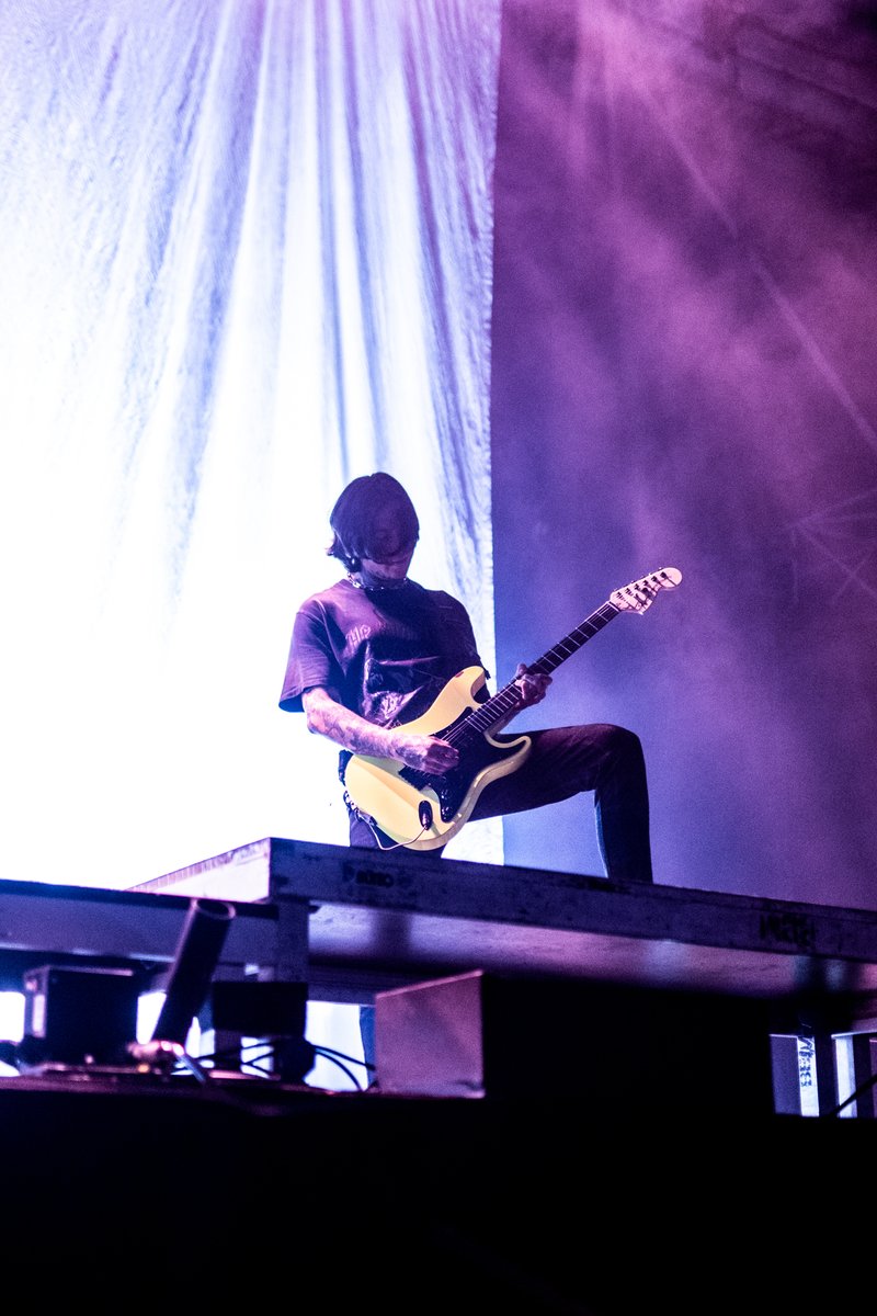 rmdowd's tweet photo. .@piercetheveil during their sold-out show at Alexandra Palace tonight! https://t.co/h2Z5oTIL04