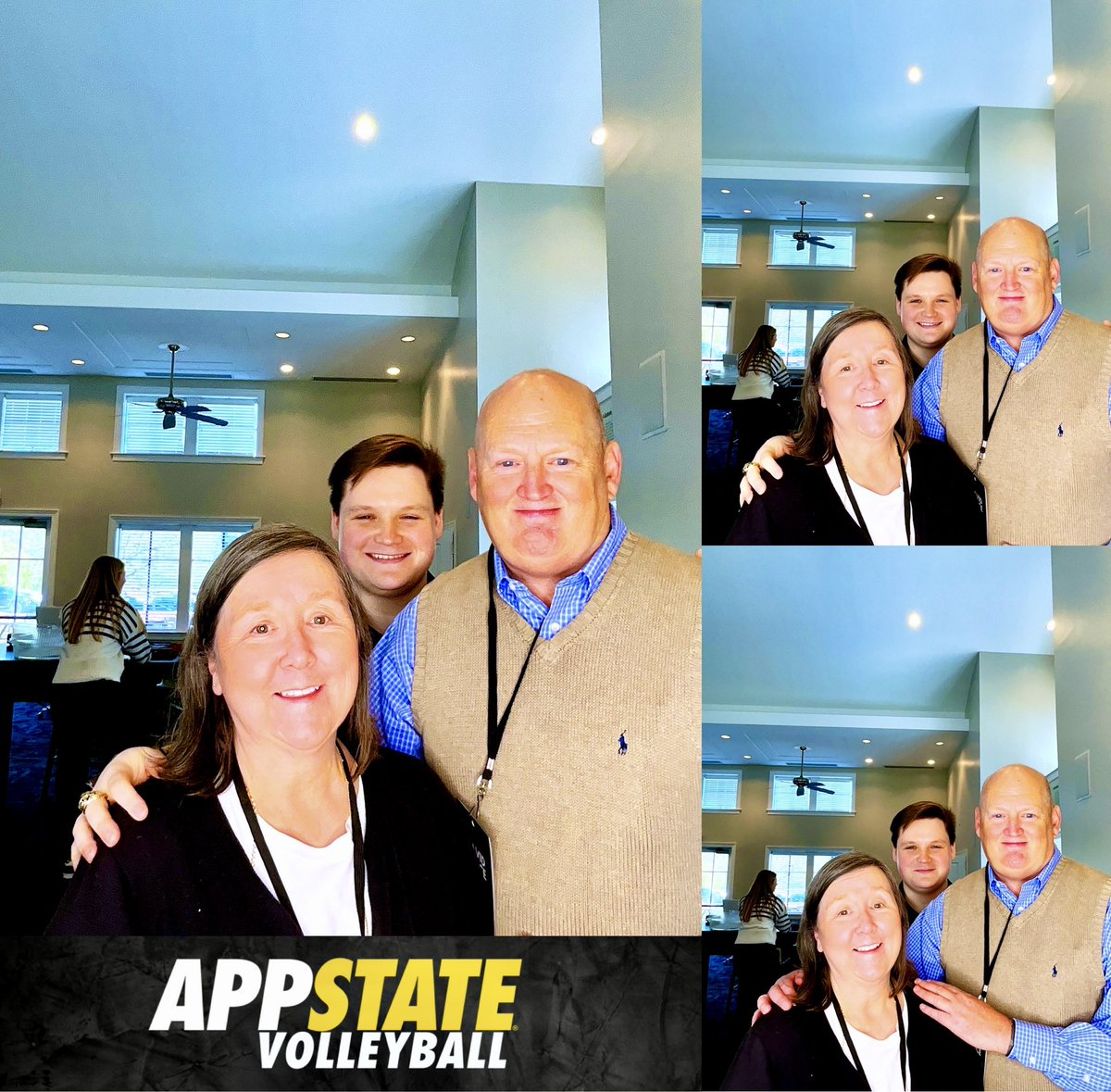 MatthewLance98's tweet photo. Raise The Roof event today with @AppStateVB . A very impressive group! Looking forward to Volleyball season! #apptothetop https://t.co/zd435urYtp