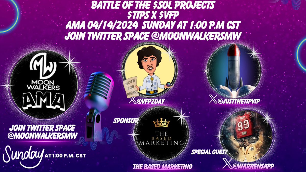 Set your reminder! You will not want to miss this! $VFP 🗳💪
#VoteForPedro 🔥

x.com/i/spaces/1lPJq…

Telegram t.me/VoteForPedroSol
Website voteforpedro.io
Twitter @VFP2DAY

$VFP #Solana #Meme #VFP #FOMO #CRYPTO #CryptoCommunity
#SOL #FOMOFOPEDRO #Binance