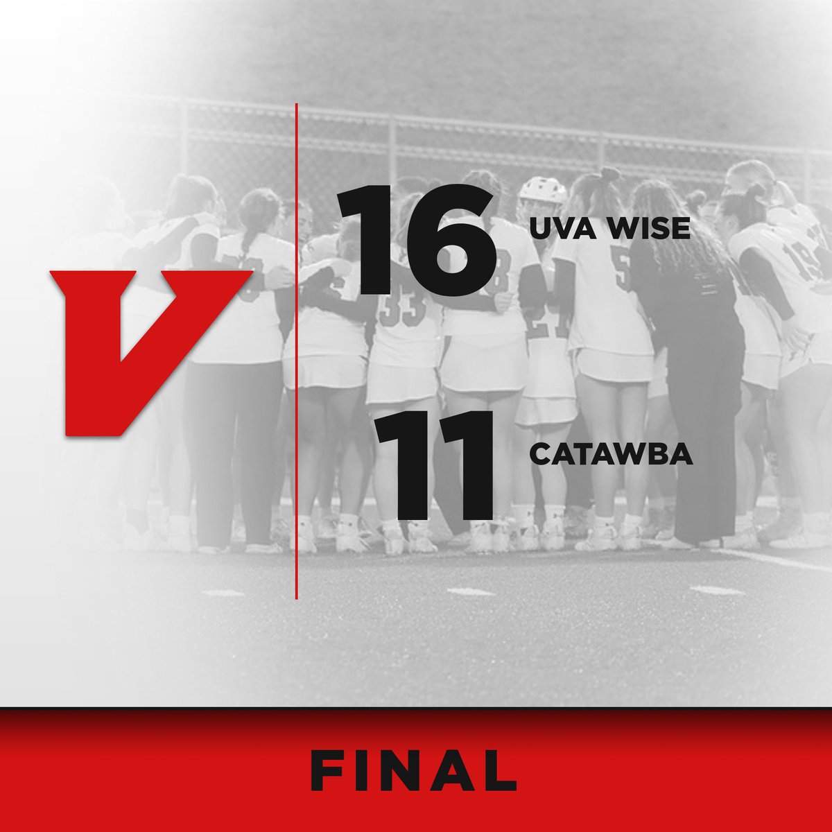 @UVA_Wise_Lax is headed home with the Win! 
#GoCavsGo